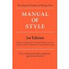 Manual of Style (Chicago 1st Edition)