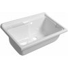 Aqualine Závesná výlevka 80x50cm, plast, biela PI8050