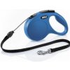 Flexi Classic Basic lanko M 5m/20kg modré Flexi