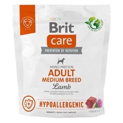 Brit Care Hypoallergenic Adult Medium Breed Lamb 1 kg