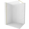 Mexen Kioto Walk-in sprchová stena 130x200 cm, mráz 8, brúsené zlato 800-130-101-55-30