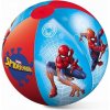 Nafukovací MONDO plážový míč SPIDERMAN 50 cm červená/modrá
