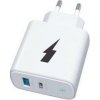 Winner Group | Winner Group - Rychlonabíjací adaptér 1xUSB-C + 1xUSB-A Power Delivery 38W biela | WN0054