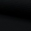 Bavlna vafle čierna, š.145