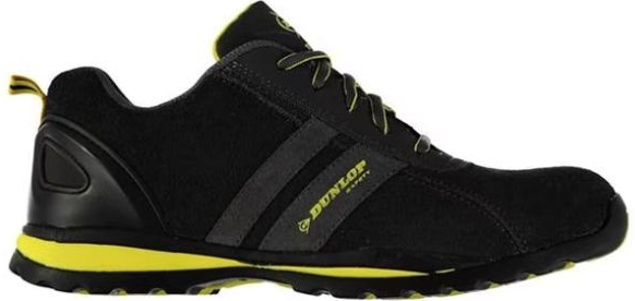 Dunlop Indiana obuv čierna žltá