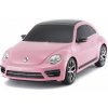 Rastar RC auto Volkswagen Beetle RTR ružová 1:14