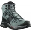Salomon Dámske trekové topánky Quest 4 Gore-Tex svetlomodrá