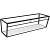 Sapho Aruba konzola 238.4x49x40 cm čierna ARK240