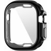 AppleKing metalické puzdro z mäkkého plastu s ochranou displeja pre Apple Watch Ultra 49 mm - čierne - možnosť vrátiť tovar ZADARMO do 30tich dní