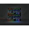 Waveshare RGB plnofarebný LED maticový panel, flexibilný, 64 × 64 pxl, rozstup 3 mm