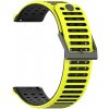 VSETKONAMOBIL 141721 SPORTY Vymeniteľný silikónový remienok Suunto Vertical 2 YELLOW-BLACK