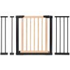 ECOTOYS SF-011B-BC Bezpečnostná bránka na schody a dvere 74–130 cm, kov/drevo