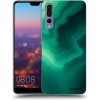 Picasee silikónový čierny obal pre Huawei P20 Pro - Malachite