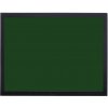 Toptabule.sk KRT03ZCR Zelená kriedová tabuľa v čiernom drevenom ráme 90x180cm
