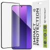 Techsuit 111D Full Cover / Full Glue Glass / 3D Curved ochranné sklo pre Xiaomi Redmi Note 13 Pro+ 5G / Note 14 Pro 5G / Note 14 Pro+ 5G / Poco X7 – Čierny