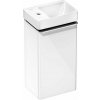 Hansgrohe Xelu Q Skrinka s umývadielkom, 63x34x27 cm, 1 dvierka, pánty vľavo, lesklá biela/chróm 54362000-HG