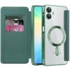 Techsuit - SmartMag Book flipové puzdro pre Samsung Galaxy A06 - zelené