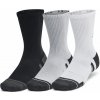 Unisex ponožky Under Armour, PERF TECH 6PK CREW Sivá,Čierna XL