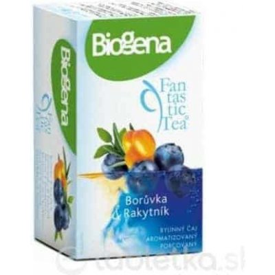 Biogena Fantastic Tea Čučoriedka & Rakytník bylinný čaj 20 x 2 g