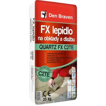 Den Braven Fx Quartz FX C2TE lepidlo na obklady a dlažby 7kg sivé