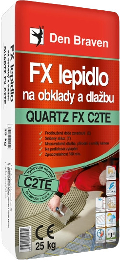 DEN BRAVEN Quartz Flex lepidlo na obklady a dlažbu 25 kg