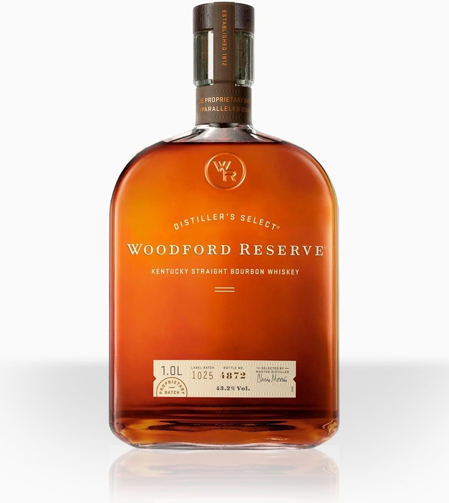 Woodford reserve 43,2% 0,7 l (čistá fľaša)