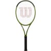 Wilson BLADE FEEL 100 Rekreačná tenisová raketa, zelená, L3