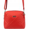 Kožená kabelka MiaMore červená KZ41512
