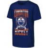 Outerstuff Detské tričko Edmonton Oilers NHL Big Shield Ss Tee Veľkosť: Detské XL (13 - 15 rokov)