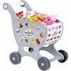 MultiStore 988-3 Detský nákupný vozík s 18 doplnkami, sivý