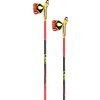 Bežkárske palice Leki HRC team - bright red/neon yellow/black 180