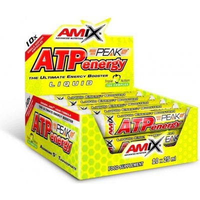 Amix ATP Energy liquid 25 ml pomeranč