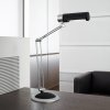 Stolová lampa MAULoffice, čierna/strieborná, výška 56 cm, kov - 8215095