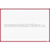 Magnetická tabuľa K 180x120 (AL rám červený)