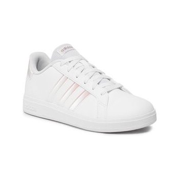 adidas Grand Court 2.0 K cloud white iridescent cloud white Biela