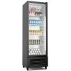 Klarstein GrandCooler chladnička na nápoje, 306 l, LED osvetlenie, s kolieskami, 4 police (HEA-GCoolerBK-306L)