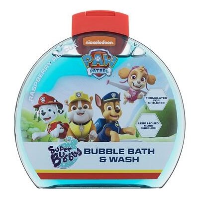 Nickelodeon Paw Patrol Bubble Bath & Wash pěna do koupele s malinovou vůní 300 ml pro děti
