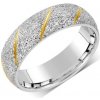 Ligot L'AMOUR prsteň pre mužov aj pre ženy z chirurgickej ocele Veľkosť prsteňa: 65 RRC22799-OBVOD_65_MM