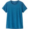Dámske tričko Patagonia Women's Capilene Cool Daily Shirt - Boardshort Logo Veľkosť: XS / Farba: modrá