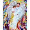 Gaira® Malovanie podľa čísel Anjelské objatie M991975