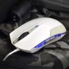 E-Blue Myš Cobra, optická, 5tl., 1 koliesko, drôtová (USB), biela, 2400dpi EMS108WH