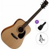 Cort AD810E SET Open Pore Elektroakustická gitara Dreadnought