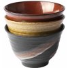 HKliving Kameninová miska MATCHA sada 3 ks priemer 12,5cm x v 8cm