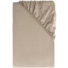Livarno home Perkálová napínacia plachta 140-160x200 béžová 100393238