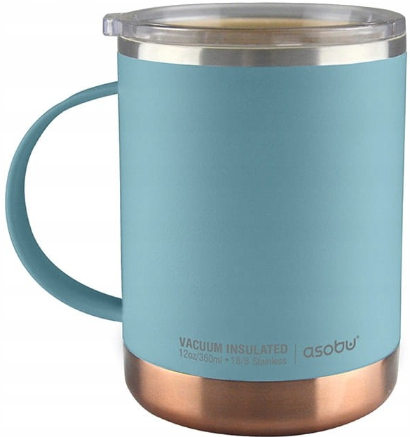 Asobu Ultimate Coffee Mug 360 ml modrá