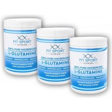 FitSport Nutrition 100% Pure Micronized L-Glutamine 1650g