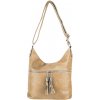 ZOE dámska crossbody koženková kabelka Khaki
