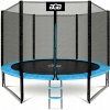 Záhradná trampolína 305 cm (10 FT) svetlomodrá + ochranná sieť Aga SPORT PRO