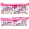 Dievčenské priehľadné puzdro s jednorožcami