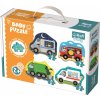 TREFL poškodený obal: Baby puzzle Dopravné prostriedky 4v1 (3,4,5,6 dielikov)